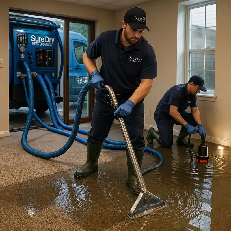 Water Extraction and Removal process in Little Falls, MN